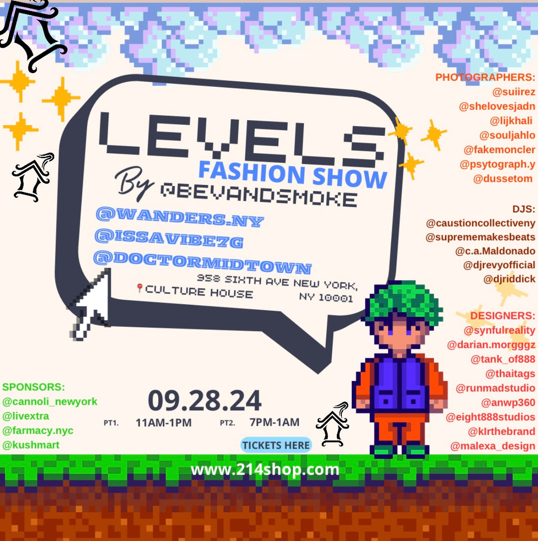 LEVELS FASHION SHOW TICKET @WANDERS.NY