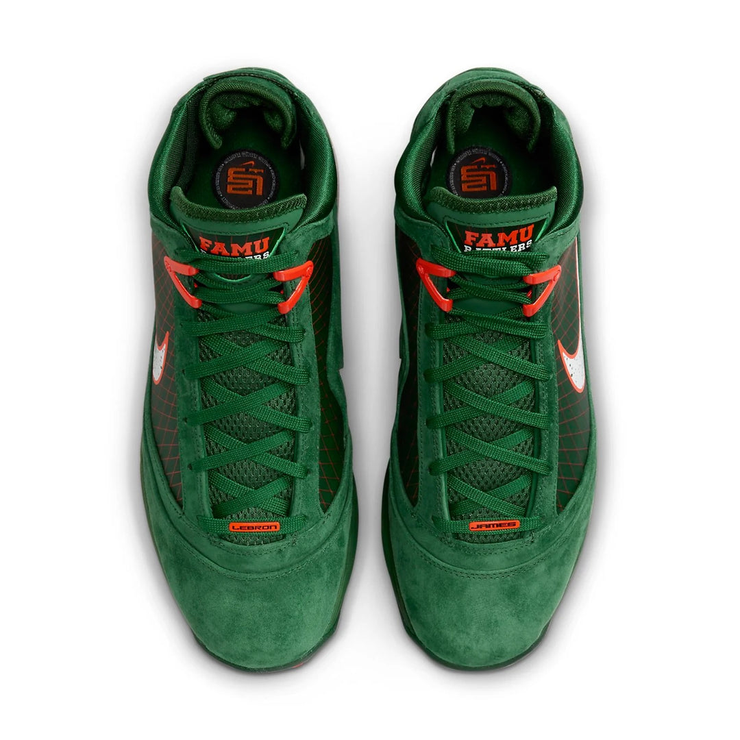 Nike x Florida A&M University LeBron 7 Retro 'Rattlers - Gorge Green'