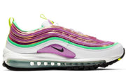 Nike (WMNS) Nike Air Max 97 'White Electro Green Fuchsia Glow' (Used)