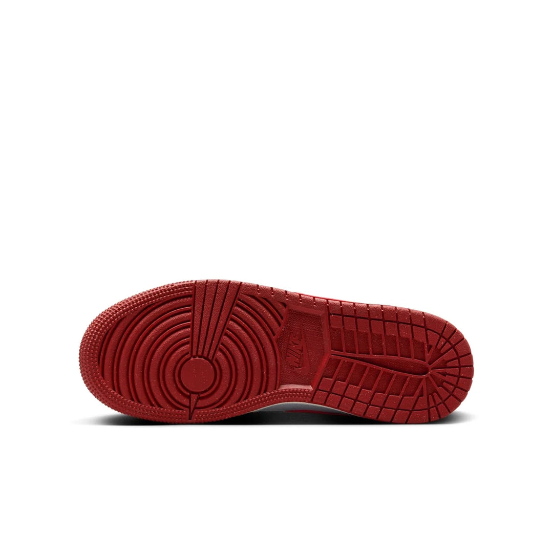 Jordan (GS) Air Jordan 1 Mid SE 'White Dune Red' (Used)