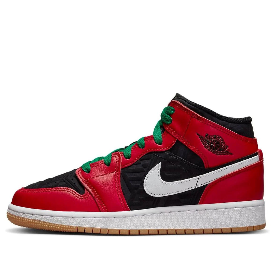 Jordan (GS) Air Jordan 1 Mid SE 'Christmas' (Used)