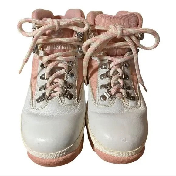 Timberland Vintage Y2K Euro Hiker Boot Pink (Used)
