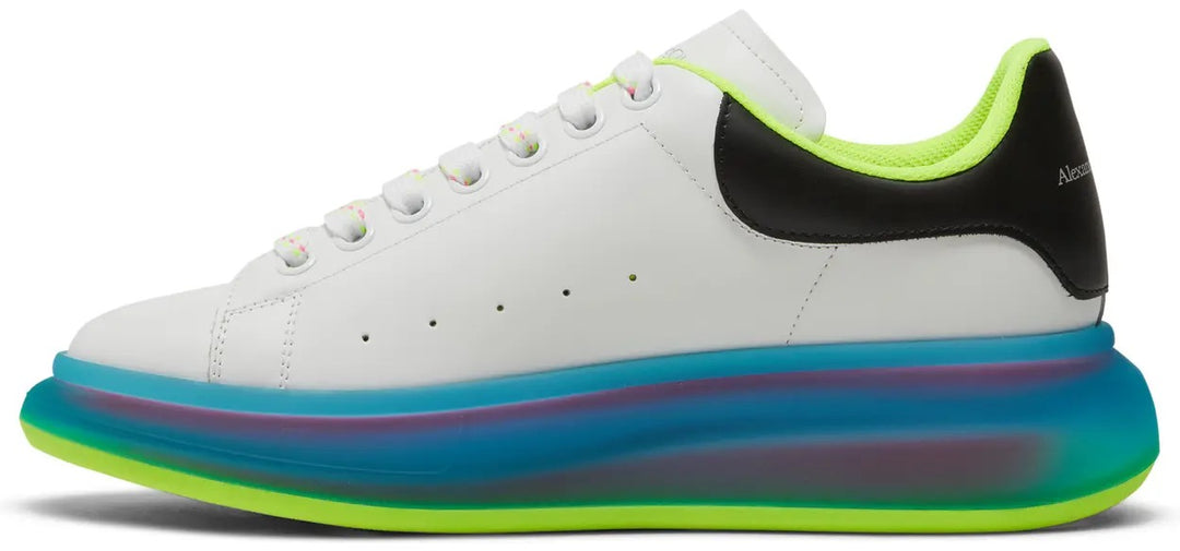 Alexander McQueen Oversized Sneaker 'Transparent Sole - White Iridescent'