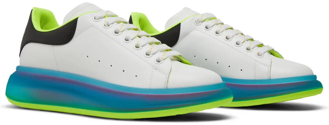 Alexander McQueen Oversized Sneaker 'Transparent Sole - White Iridescent'
