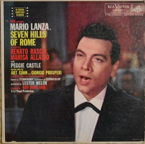 Mario Lanza – Seven Hills Of Rome Vinyl Record (Used)