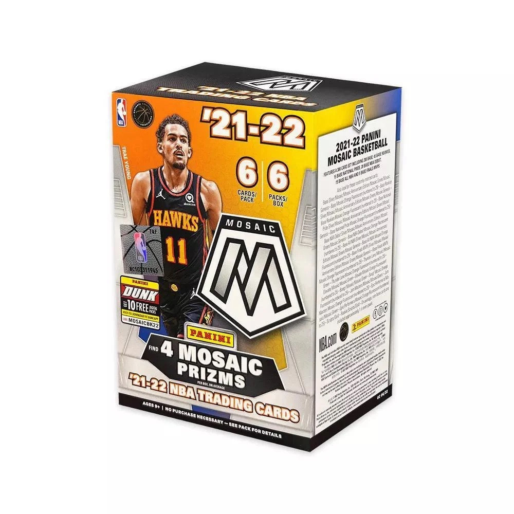2021-22 Panini Mosaic Basketball Blaster Box