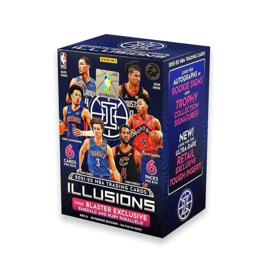 2021-22 Panini Illusions Basketball 6-Pack Blaster Box