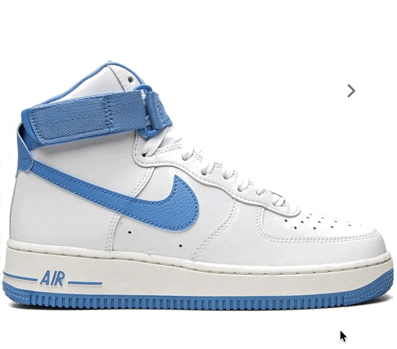 Nike Air Force 1 High "University Blue" sneakers