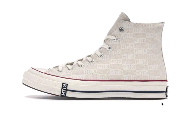 Converse Kith x Chuck 70 Hi 'White Monogram'