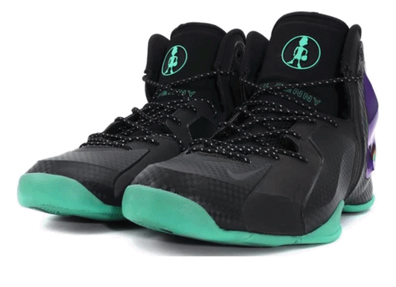 Nike Lil Penny Posite 'Black Hyper Jade'