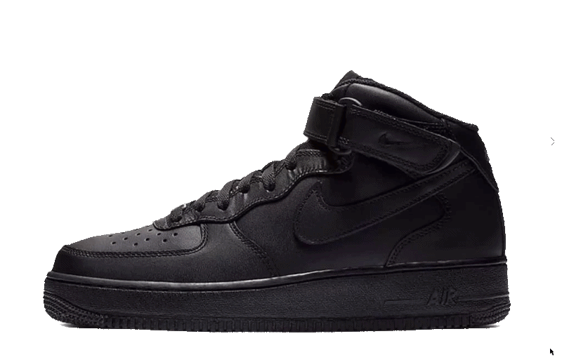 Nike Air Force 1 Mid '07 'Triple Black 2016' (Used)